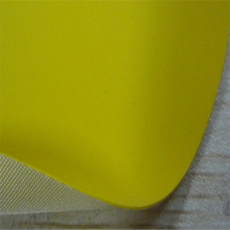 橡胶面料 氯丁橡胶布 0.30mm黄色橡胶围裙布 橡胶雨衣布图片