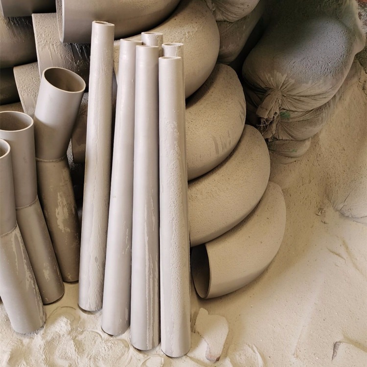 锥形锥度钢管 DN300变径150材质不锈钢喷漆处理用于陶瓷耐磨设备配件
