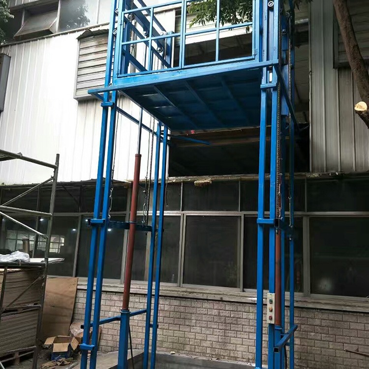 导轨式液压货梯 2吨液压货梯 仓库安装升降货梯沈阳市