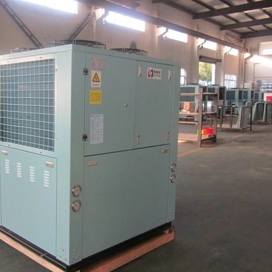 大型工业水池冷却制冷机 工业水槽用冰水机组 液压站用水冷机组 NX-05AS图片