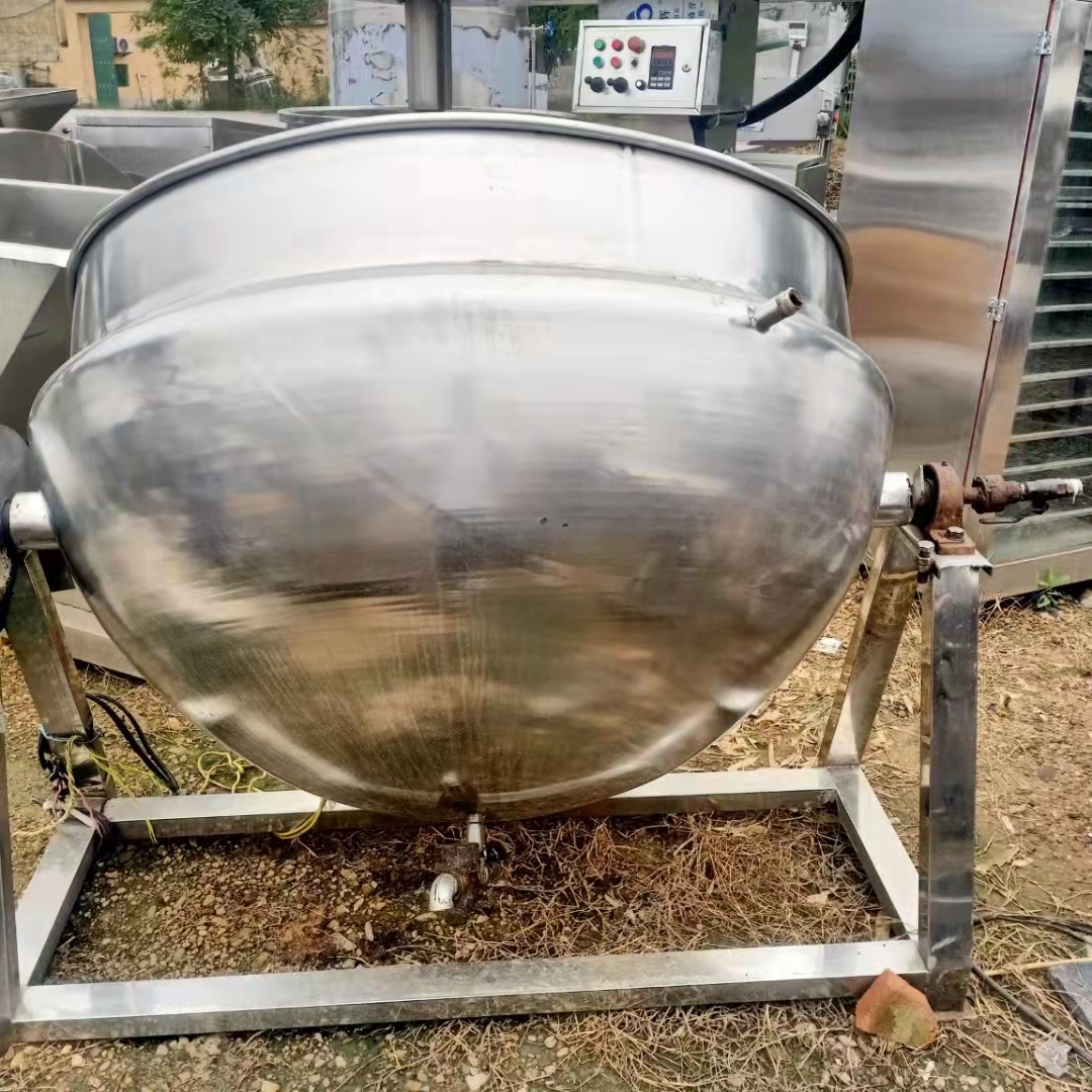 蒸汽夹层锅 二手搅拌夹层锅 500L 量大从优