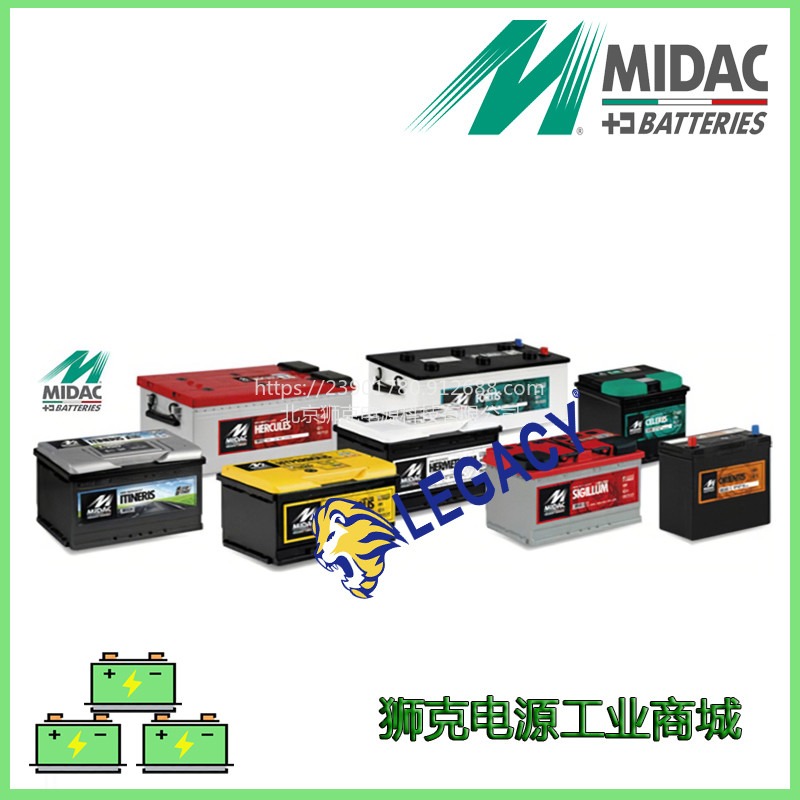 意大利MIDAC蓄电池 6 MFB 320 T 6V 425Ah动力牵引系列（电瓶）图片