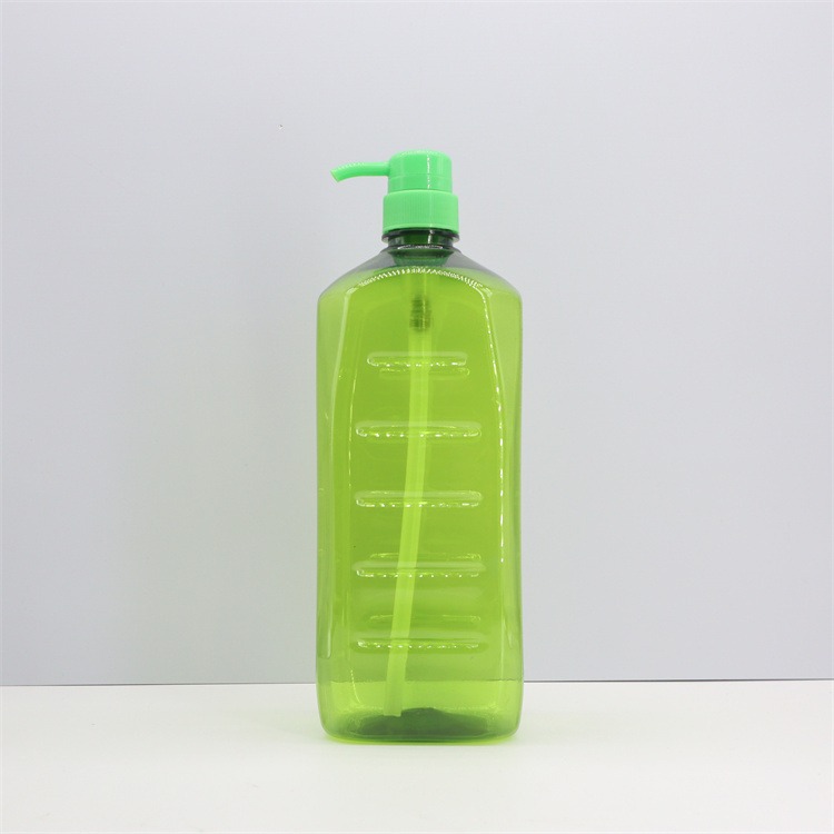 1.28L绿劲洗洁精瓶pet加厚透明2L餐具净瓶1.29公斤按压式泵头瓶子