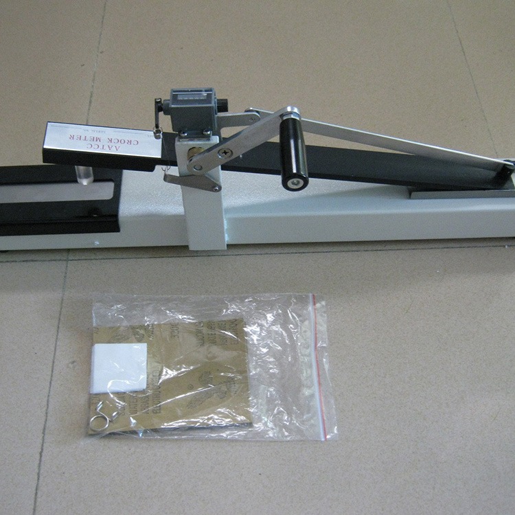 AATCC耐摩擦色牢度测试仪 干湿摩擦色牢度仪 摩擦白布 染色牢度仪图片