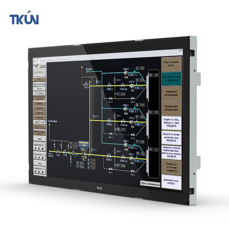 机架式工业液晶显示器21.5寸电容触摸屏显示器-TKUN天堃工控