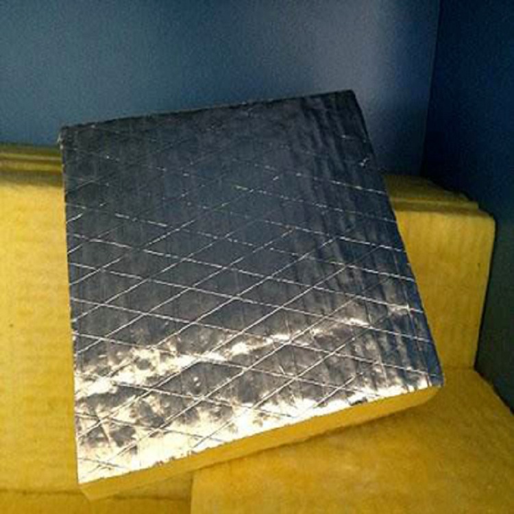 高密度玻璃棉板 步步昇7公分玻璃棉板单面贴防潮铝箔纸