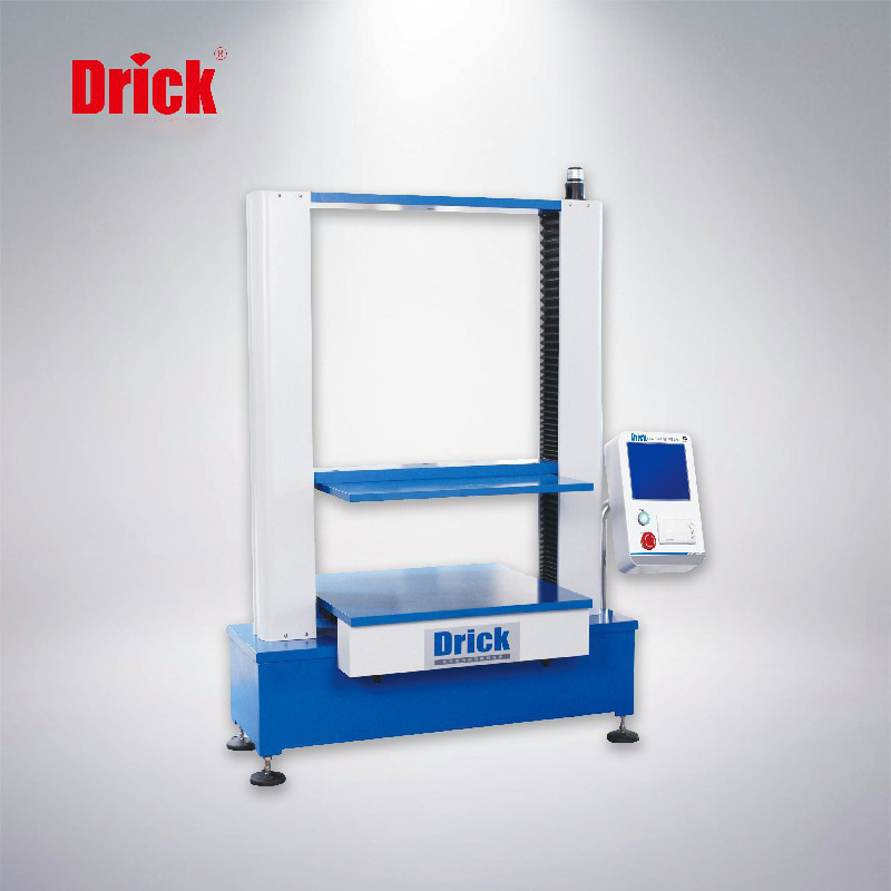DRK123德瑞克  包装件耐压形变堆码试验机 1200纸箱抗压机 塑料桶抗压