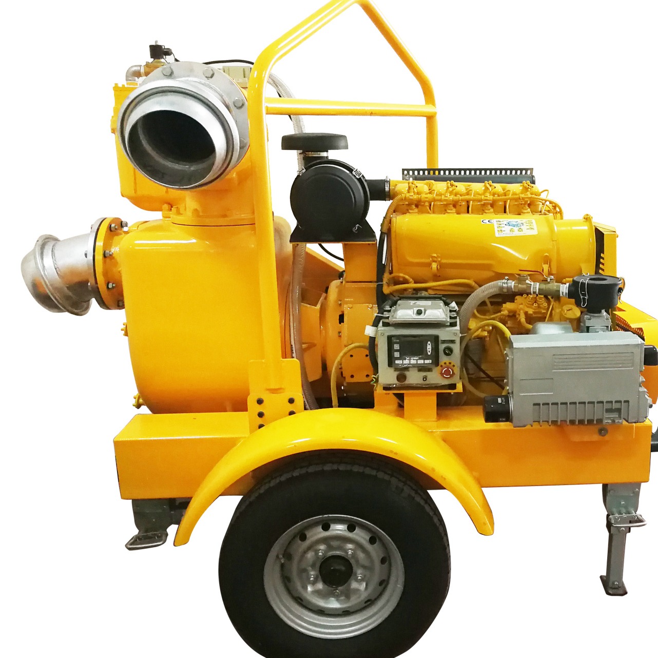 抢险泵车 大流量真空辅助自吸泵 排水排污泵 汉能 HC-ZKXZ 扬程15-32m加工定制