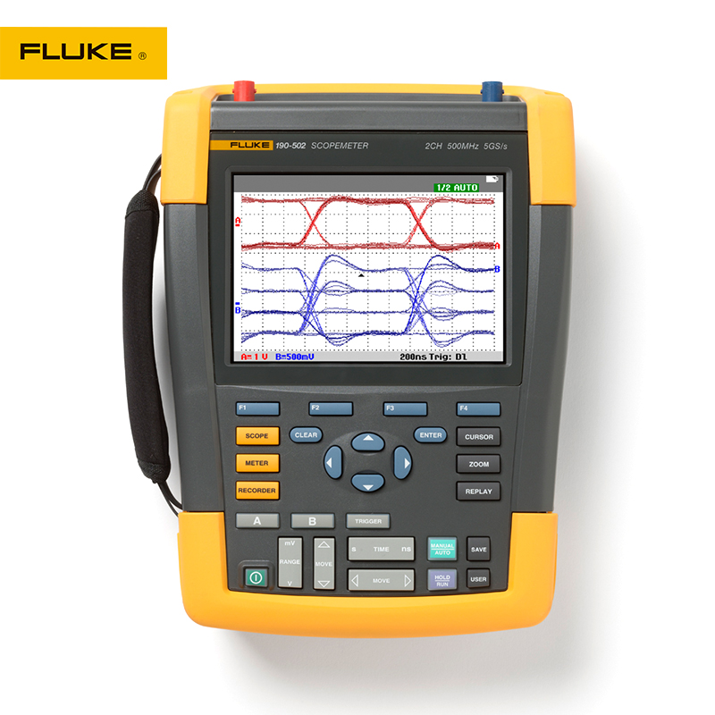 FlukeMDA510/550电机驱动分析仪福禄克F125B手持式示波表现货