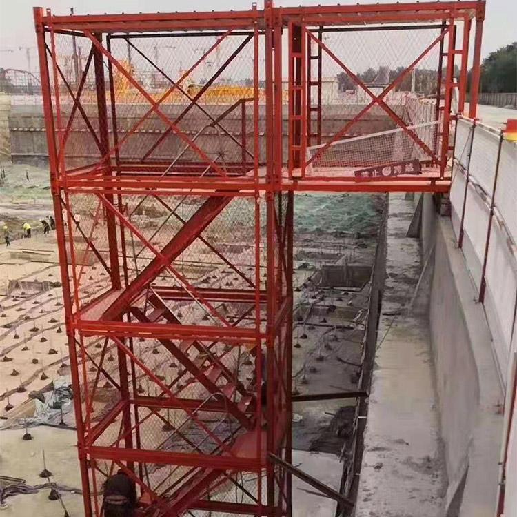 宇鑫 重型安全梯笼 工地施工安全梯笼 隧道施工安全梯笼