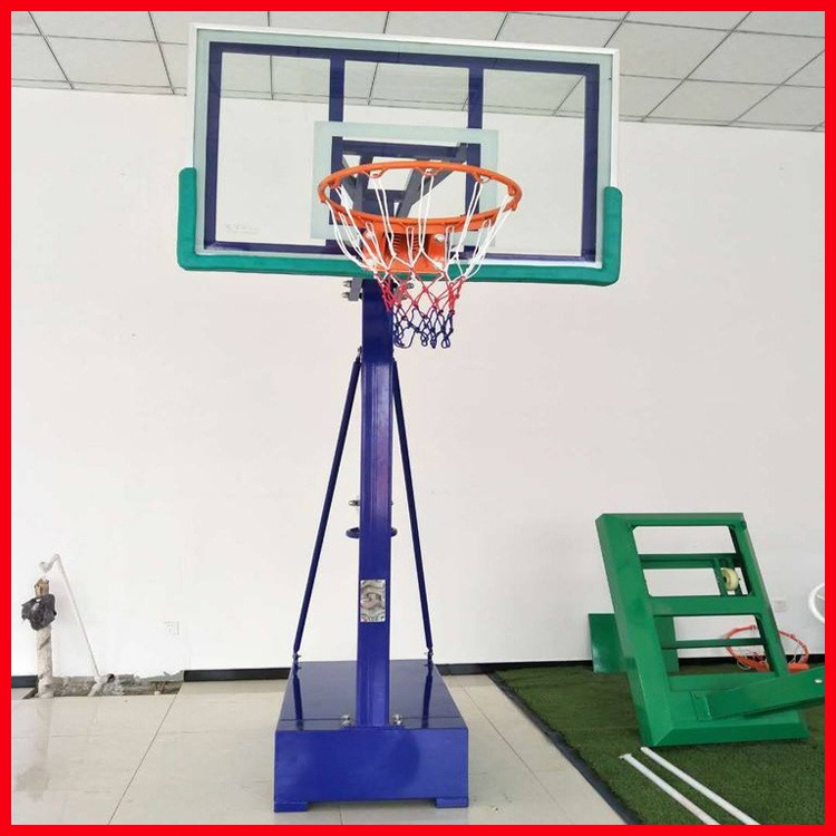 平箱底座篮球架 学校用篮球架 移动箱式篮球架 通奥
