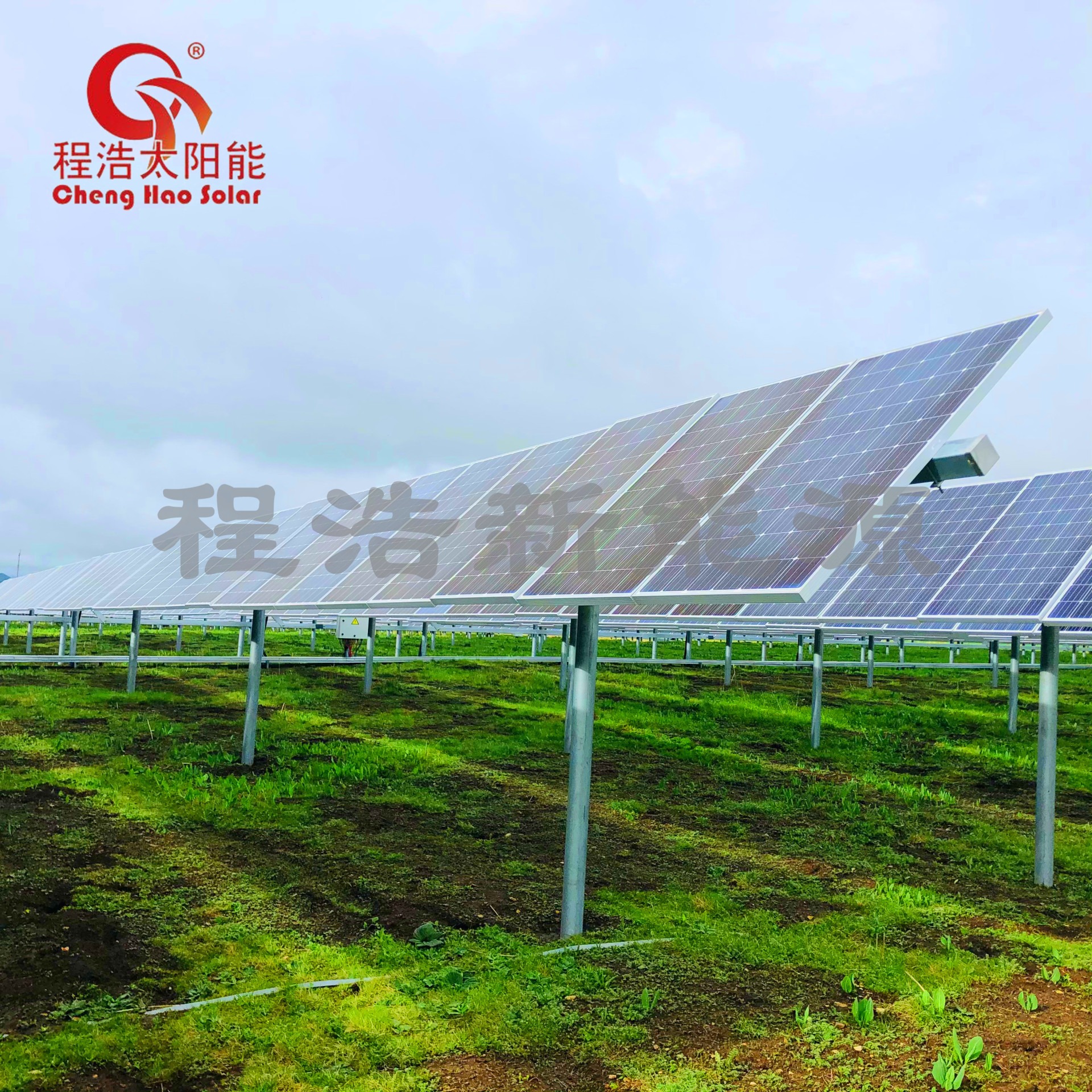 程浩新能源太阳能电池板 厂家直发 全国配送太阳能板常规光伏发电板