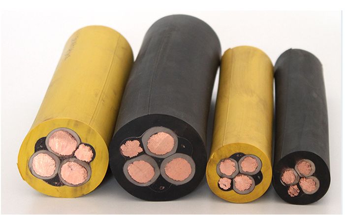 新型弹性电线 阻燃耐油耐磨矿用金属屏蔽电缆可定制